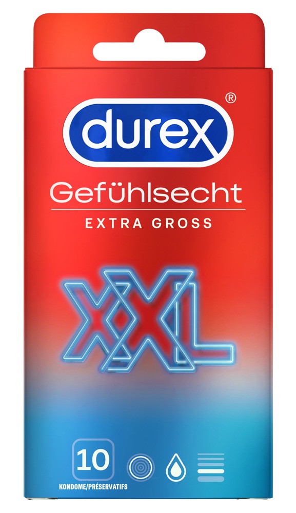 Durex Gefühlsecht Extra Groß10