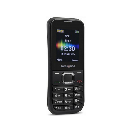 Swisstone Sc 230 Dual Sim Black Gsm Cell Phone