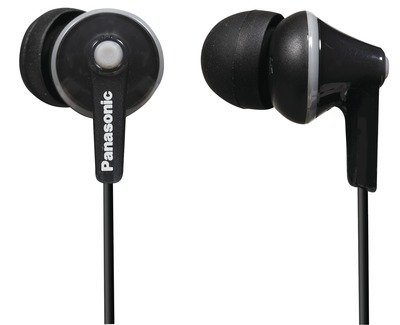 Panasonic Rp-Hje125e-K In-Ear Headphones Black