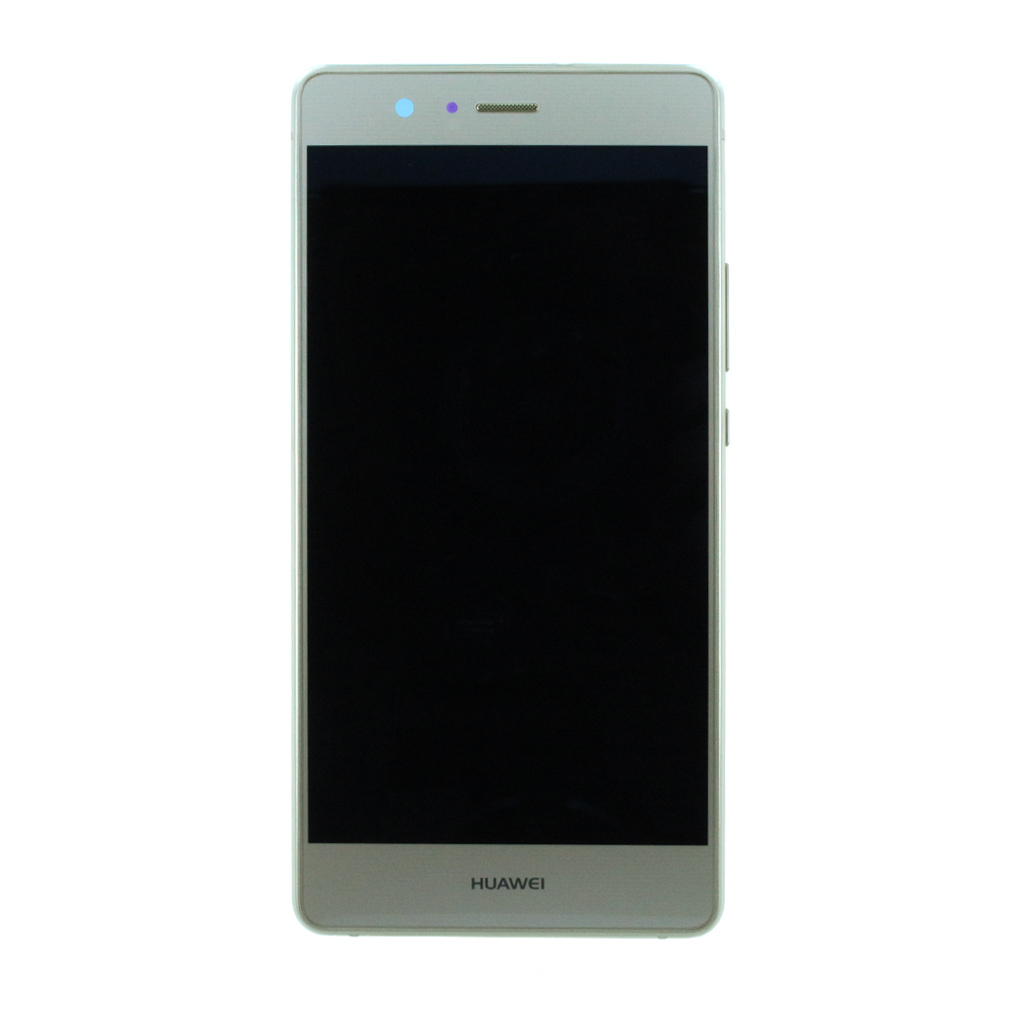 Huawei P9 Lite Original Spare Part Lcd Display / Touch Screen With Frame Gold