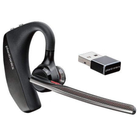 Plantronics Voyager 5200 Uc Bluetooth Headset, Earhook Model, Usb Dongle