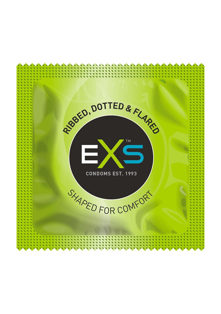 Exs 3in1 (Ribbed, Dotted & Flared) 144 Pack