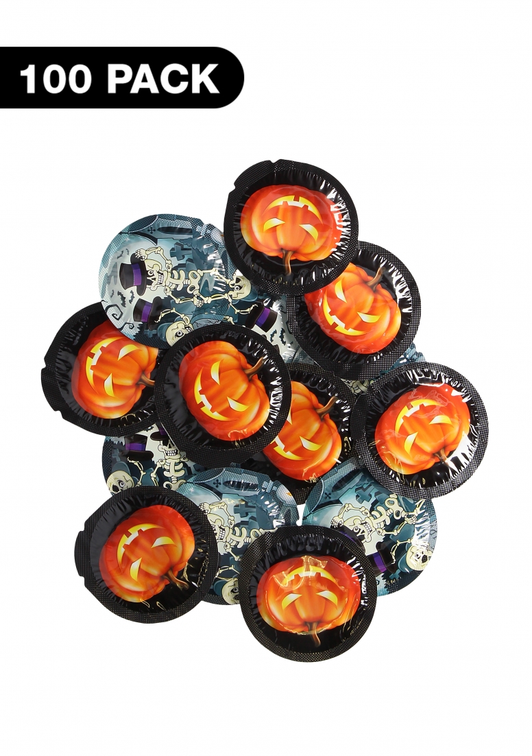 Exs Halloween Condoms 100 Pack