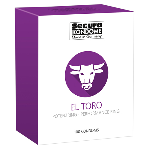 Condoms : Secura El Toro Condoms 100 Pieces