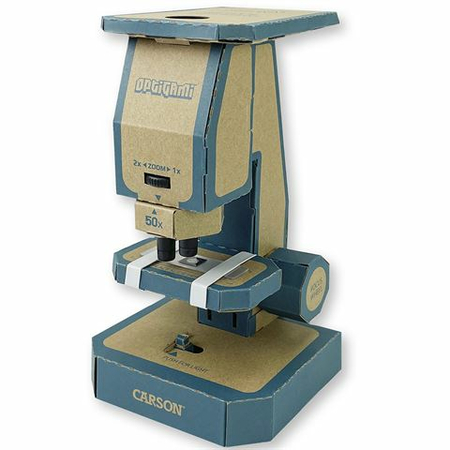 Carson Optigami Microscope Kit For Kids