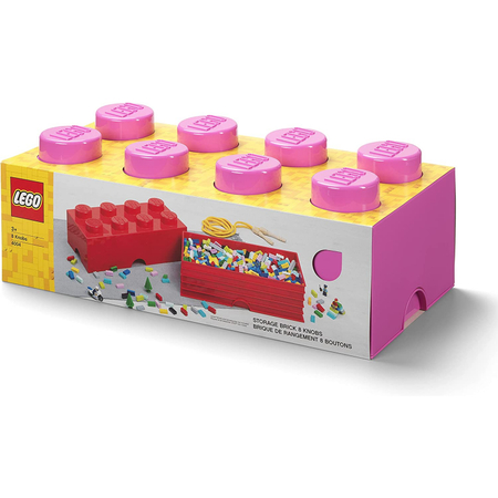 Lego Storage Brick 8 Pink (40041739)
