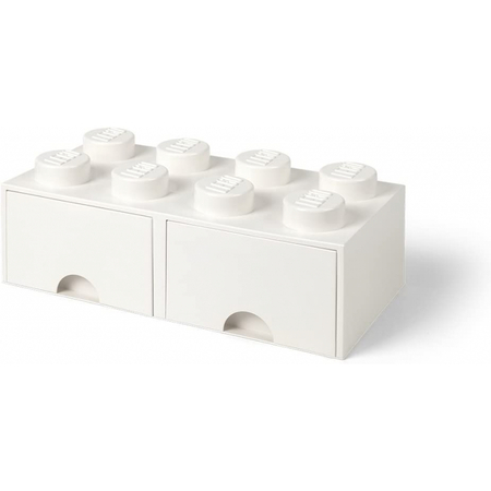 Lego Storage Brick Schublade 8 Weiss (40061735)