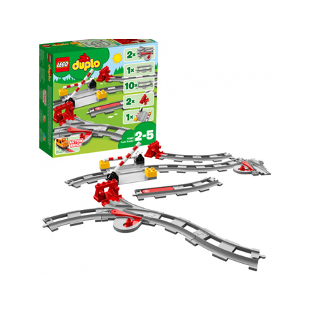 Lego Duplo - Eisenbahn Schienen, 23 Teile (10882)