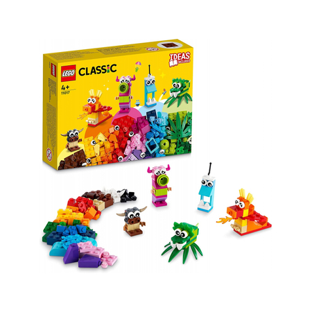 Lego Classic - Kreative Monster, 140 Teile (11017)