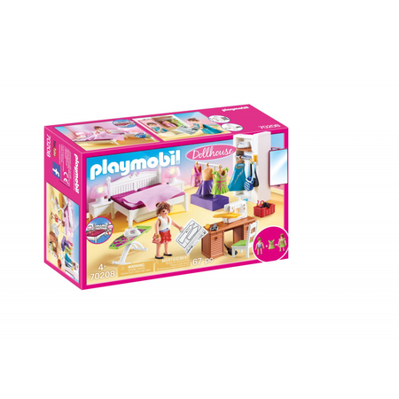 Playmobil Dollhouse - Schlafzimmer Mit Necke (70208)