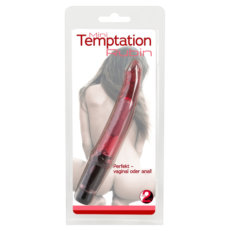 Anal Vibrators : Temptation Ruby Vibrator