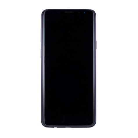Samsung G965f Galaxy S9 Plus Original Spare Part Lcd Display / Touch Screen With Frame Black