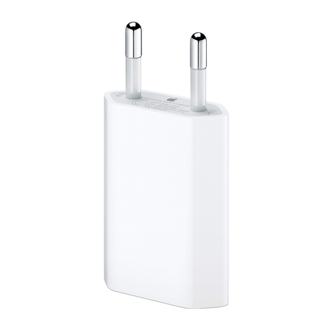 Apple Md813 Usb Charger Adapter Usb White