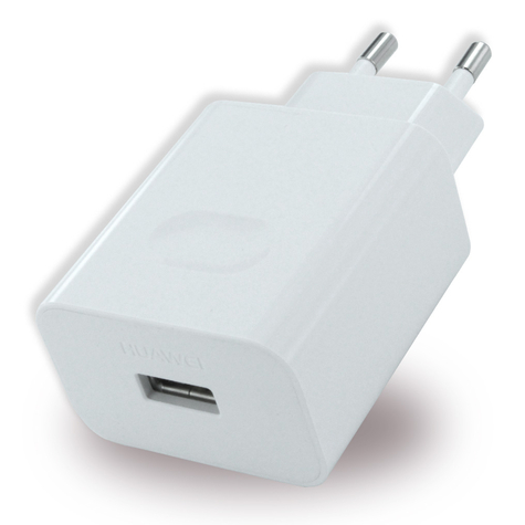 huawei supercharge usb charger 30w white