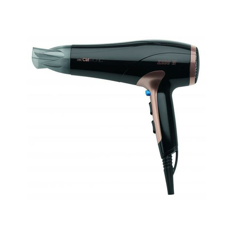clatronic hair dryer ht 3661 black