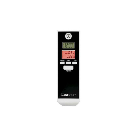 Clatronic Alcohol Tester At 3605 White-Black