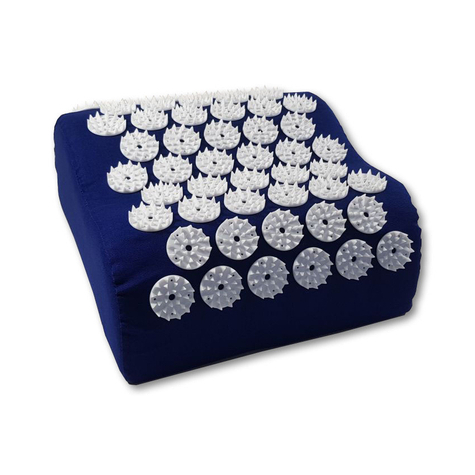 Shanti Acupressure Pillow / Cushion Nail (23x23cm Blue )
