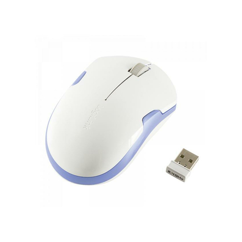 Logilink Wireless Optical Mouse, 2.4 Ghz, 1200 Dpi, White/Blue