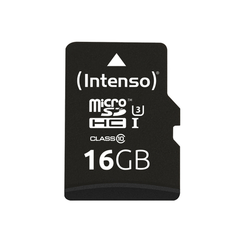 Intenso Secure Digital Card Micro Sd Uhs-I Professional 16 Gb Memory Card