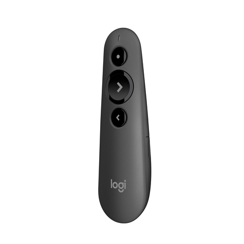 Logitech R500 Wireless Presentation Laser, Black