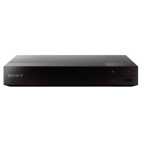 Sony Bdp-S3700 Blu-Ray Player With Usb Port And Super Wifi, Black