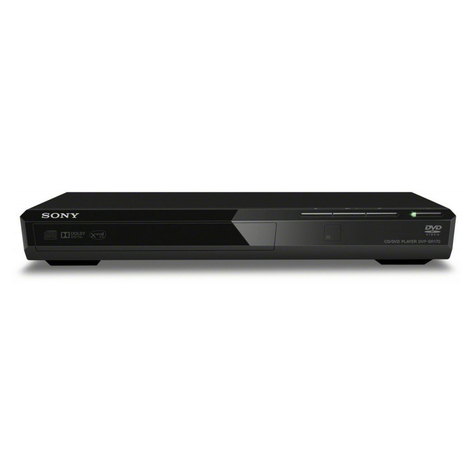 Sony Dvp-Sr170 Dvd Player, Black
