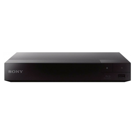 Sony Bdp-S1700 Blu-Ray Player With Usb Port And Ethernet Connection, Black