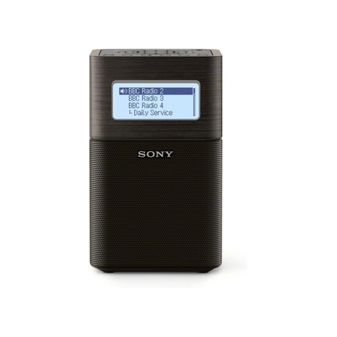 Sony Xdr-V1btdb Portable Clock Radio, Black