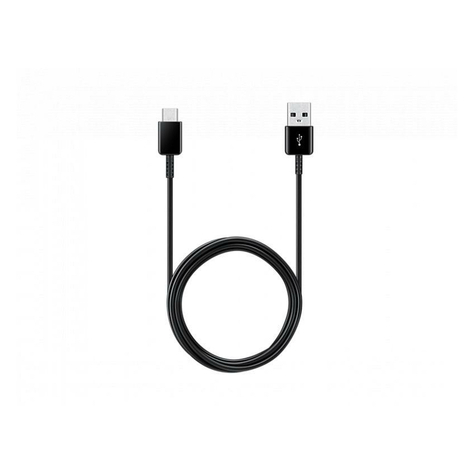 Samsung Data Cable Usb Type C To Usb-A, 1.5m Long, Black