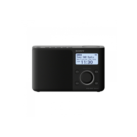 Sony Xdr-S61d Dab/Dab+ Digital Radio, Black