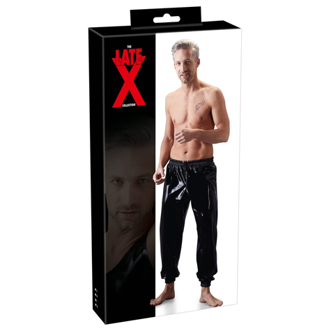 latex tracksuit trousers s