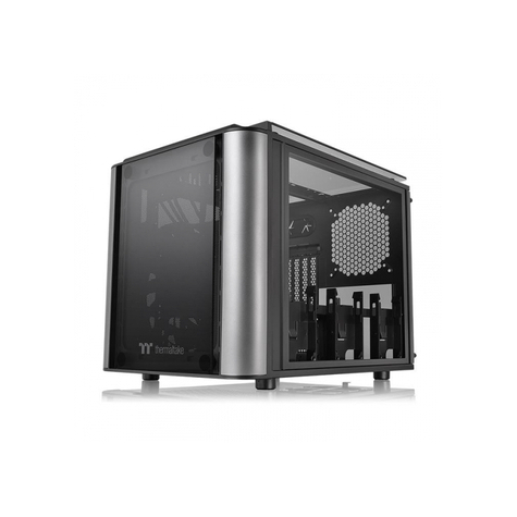 Thermaltake Level 20 Vt Gaming Tower In Cube Design With Side Window