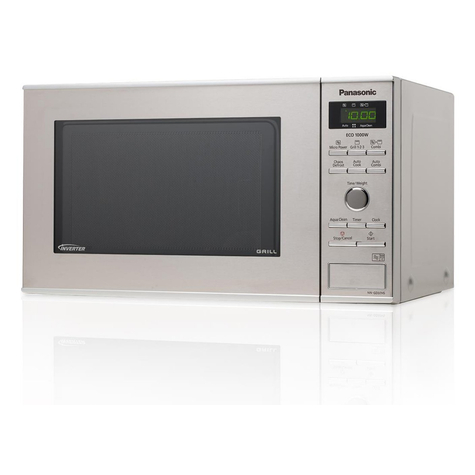 panasonic nn-gd37hsgtg inverter microwave with quartz grill stainless steel