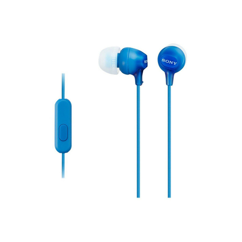 Sony Mdr-Ex15apli In-Ear Headphones,Blue
