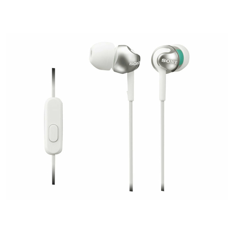 Sony Mdr-Ex110apw In-Ear Headphones, White