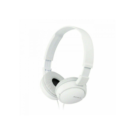 Sony Mdr-Zx110w Entry-Level Lifestyle Headphones, White