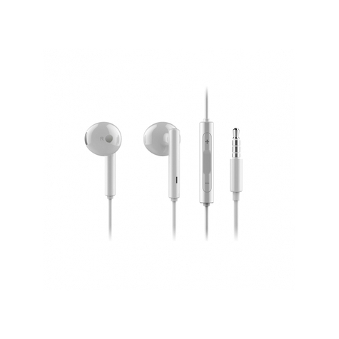 Huawei Half-In-Ear Headphones With Microphone Am115 White-Plastic