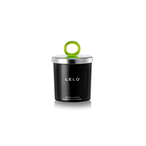 Lelo Snow Pear And Cedar Flickering Touch Massage Candle