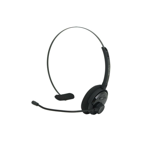 Logilink Bluetooth Mono Headset (Bt0027) Black