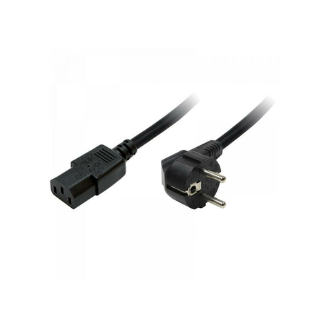 Logilink Power Cable, Black, 1.8 M, Schuko Plug -> Kaltgerã¤Te Socket