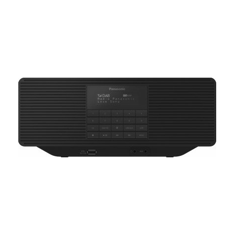 Panasonic Rx-D70bteg-K Dab+ Radio With Bluetooth, Black