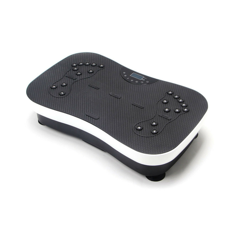 Vibration Plate With Lcd Display (53cm, White, Td006c-5)