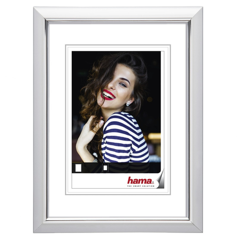 Hama Saragossa - Plastic - White - Single Photo Frame - 20 X 28 Cm - Thoughtful - 300 Mm