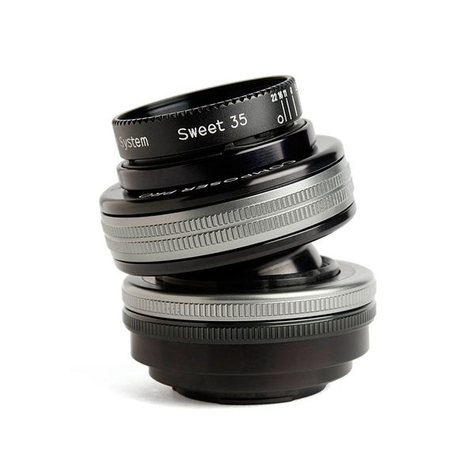 Lensbaby Composer Pro Ii With Sweet 35 Optic - Slr - 4/3 - 0.19 M - Micro Four Thirds - Manual - 3.5 Cm