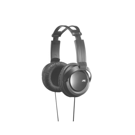 Jvc Ha-Rx330-E - Universal - Headphones - Headband - Black - Wired - 2.5 M