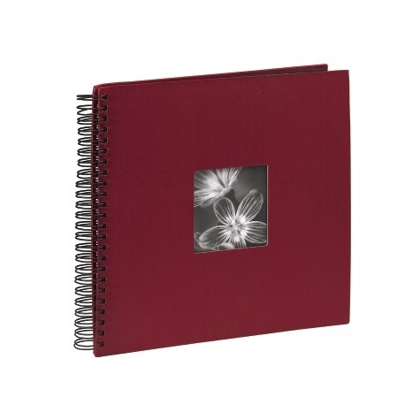 Hama Spiral Album Fine Art - Burgundy - 34x32/50 - Red - 10 X 15 - 13 X 18 - 340 Mm - 320 Mm