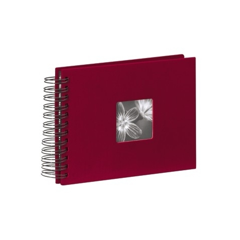 Hama Spiral Album Fine Art - Burgundy - 17x22/50 - Red - 10 X 15 - 13 X 18 - 170 Mm - 220 Mm