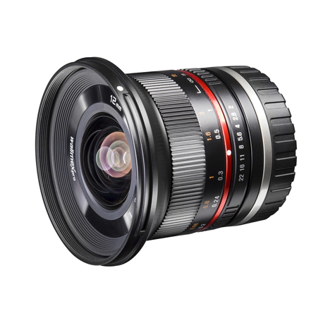 Walimex 20155 - 12/10 - Wide Angle Lens - 0.2 M - Sony E - Aps-C - 99°