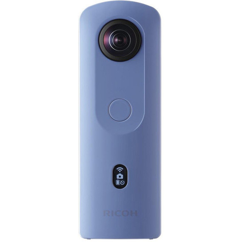 Ricoh Theta Sc2 - Micro Usb - Blue - 24 Mp - 25.4 / 2.3 Mm (1 / 2.3 Inch) - Auto - Cloudy - Daylight - Natural - Outdoor - Shade - Underwater - 2.4 Ghz