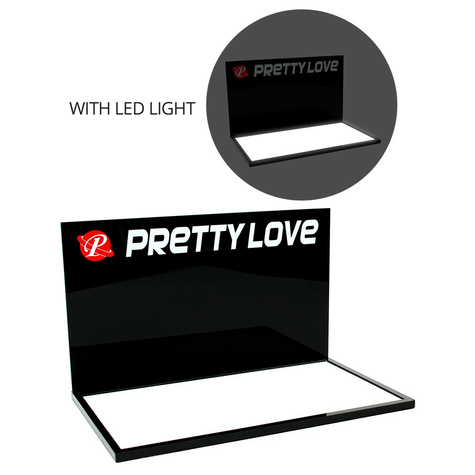 Pretty Love Counter Display With Led